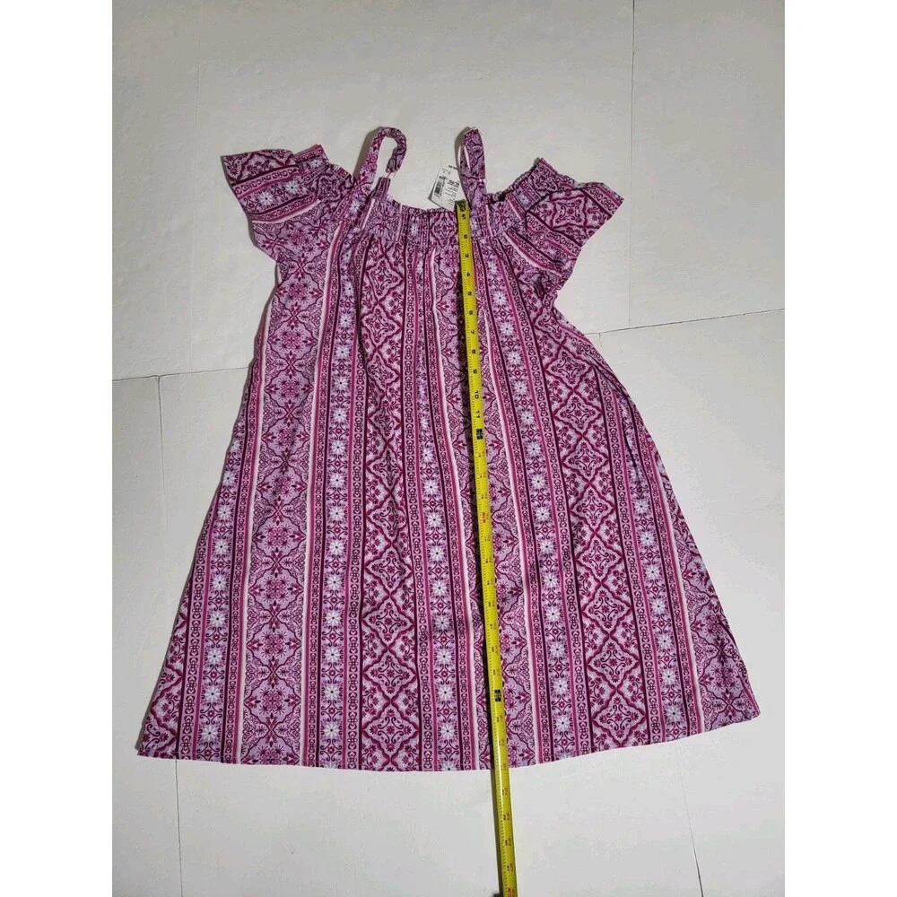 (#5) Children’s Place Multicolor Dress Girls XL( 14) Short Sleeve - Picture 5 of 7